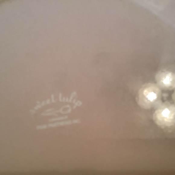 Charming enamel serving bowl plus 2 enamel plates - Picture 5 of 6